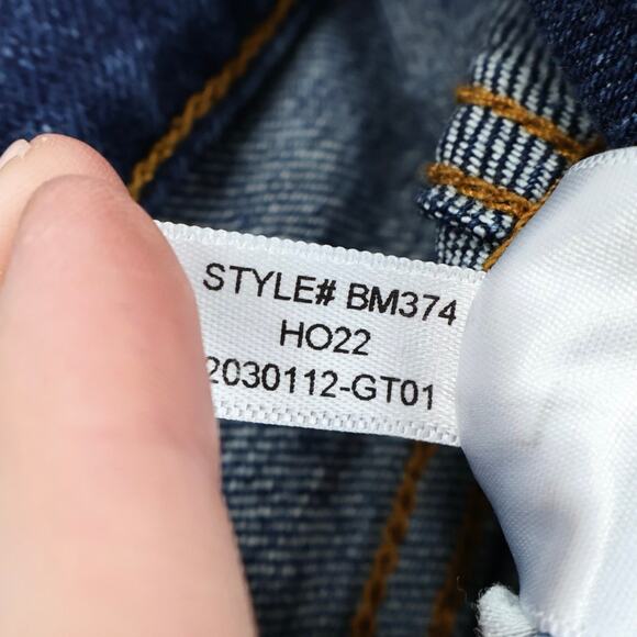 J.Crew Factory High Rise Classic Vintage Jean All-Day Stretch Dark Wash Size 25 - Picture 8 of 8